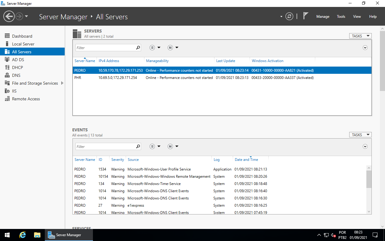 Add Server - Server Added