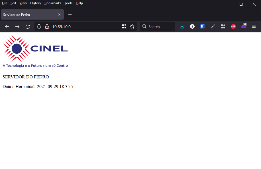 Apache default website