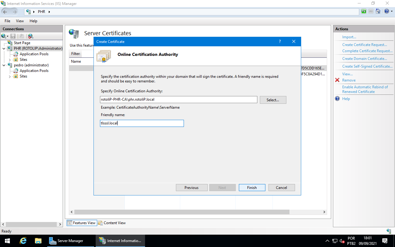 Online Certification Authority
