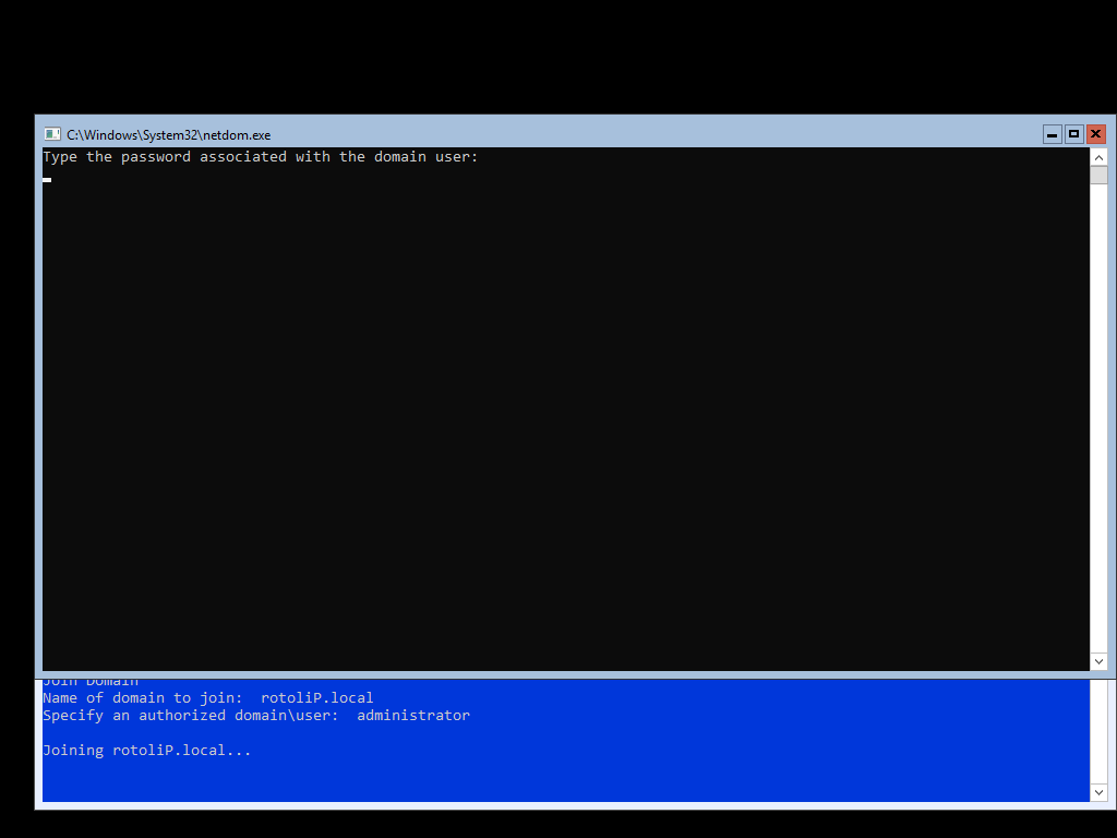 Administrator Authentication