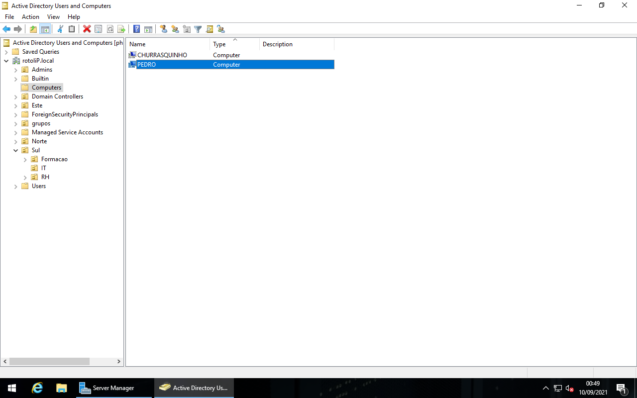 Windows Core showing up on Active Directory