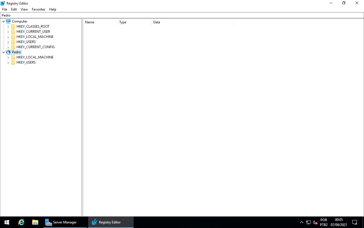 Registry Editor - Remote Computer Registry