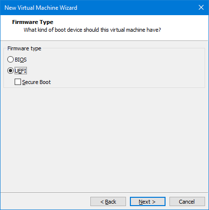 Firmware - BIOS/UEFI