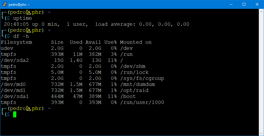 Arrays montados automaticamente