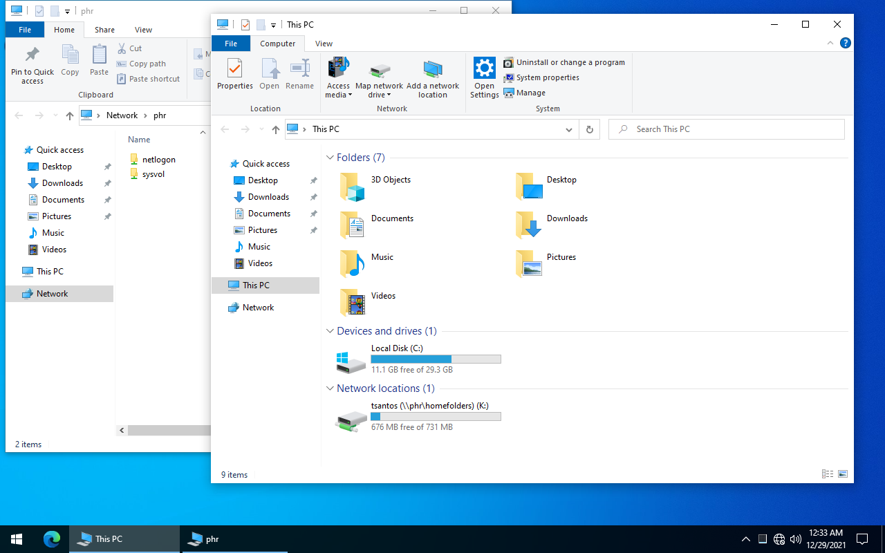 Home folder montada automaticamente e outras partilhas ocultas