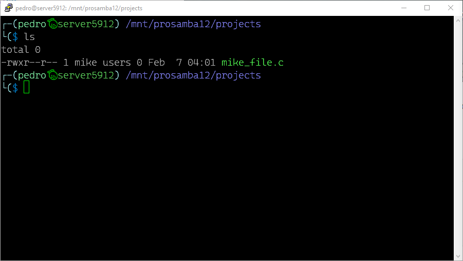 Mike projects Server-side