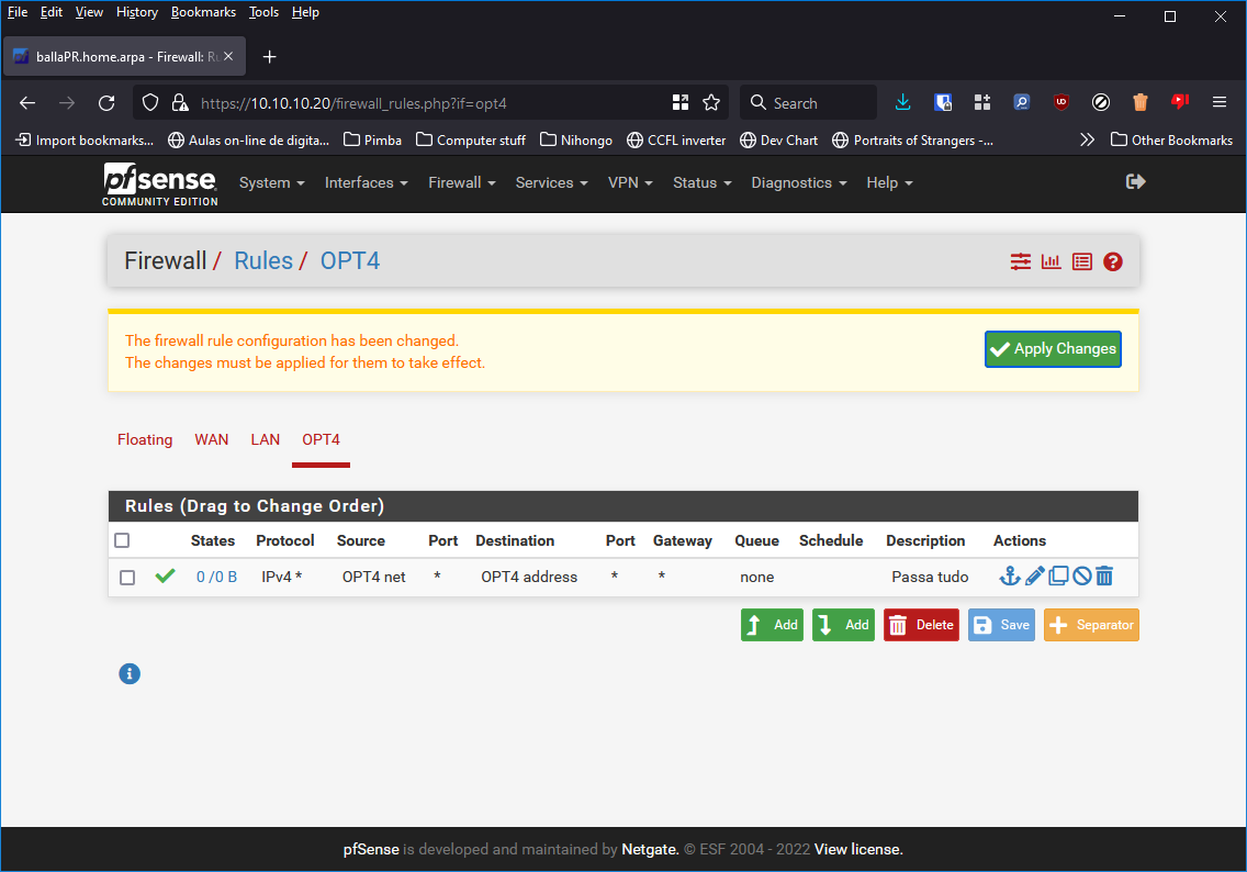 Aplicar alterações