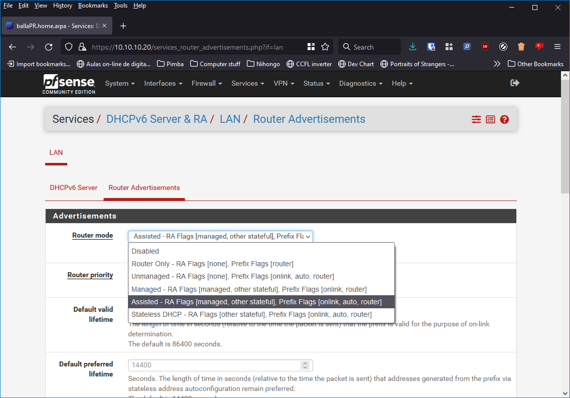 Router Advertisements