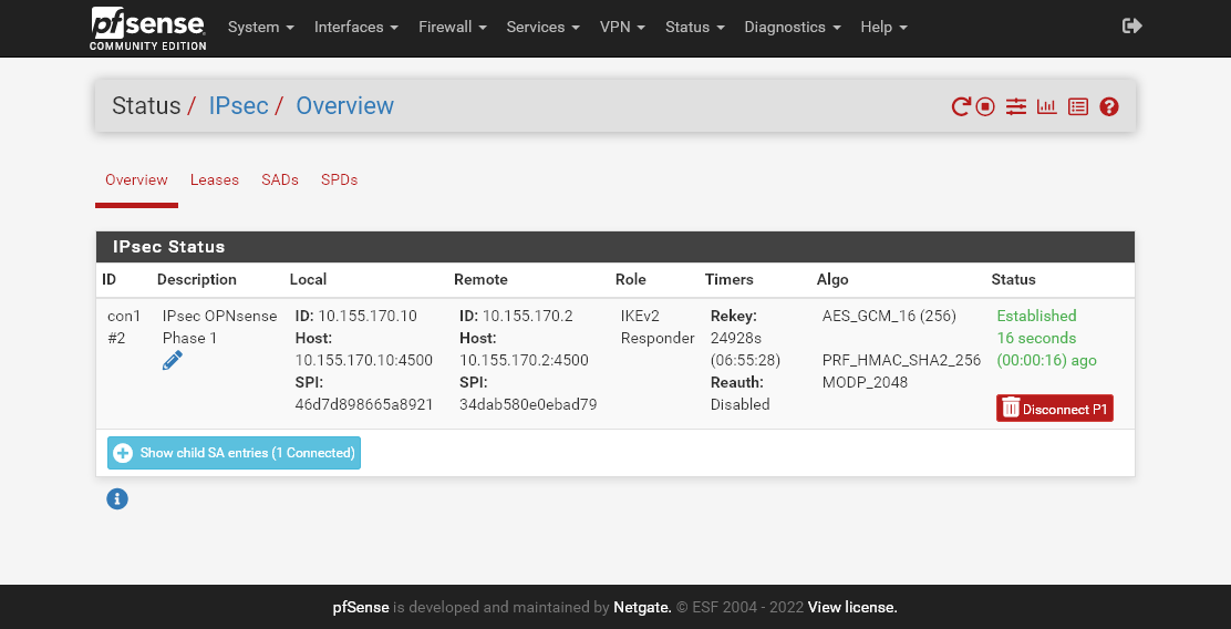 Ligação Estabelecida