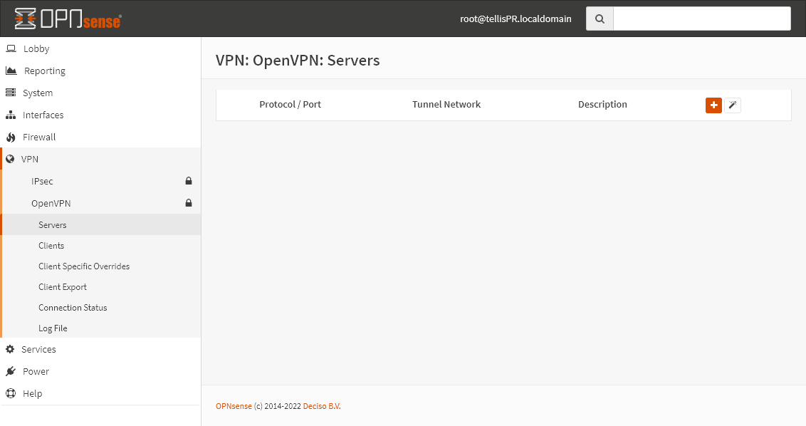 VPN - OpenVPN - Servers