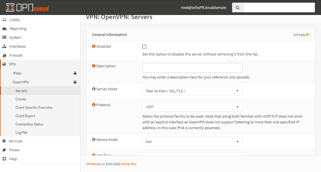 OpenVPN Servers