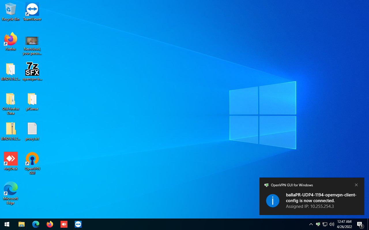Ligação feita com sucesso