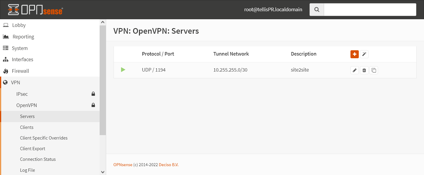 OpenVPN Servers