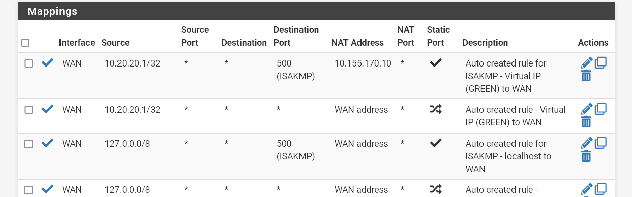 Primeira regra alterada