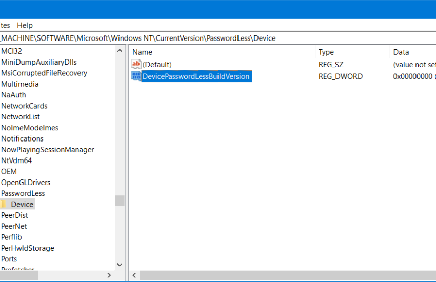 DevicePasswordLessBuildVersion